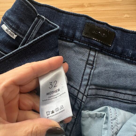 Mother Denim The Weekender Fray Mint Condition High Rise Flare Jean,Size 32, EUC - Picture 5 of 8